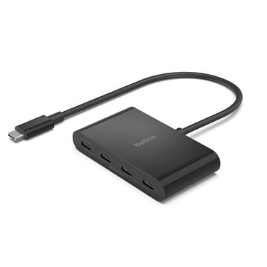Belkin Connect USB-C to 4Port USB-C Hub- Black